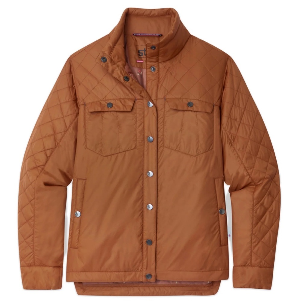 Stio Women's Sky Crest Jacket in Rust - Picture 2 of 6